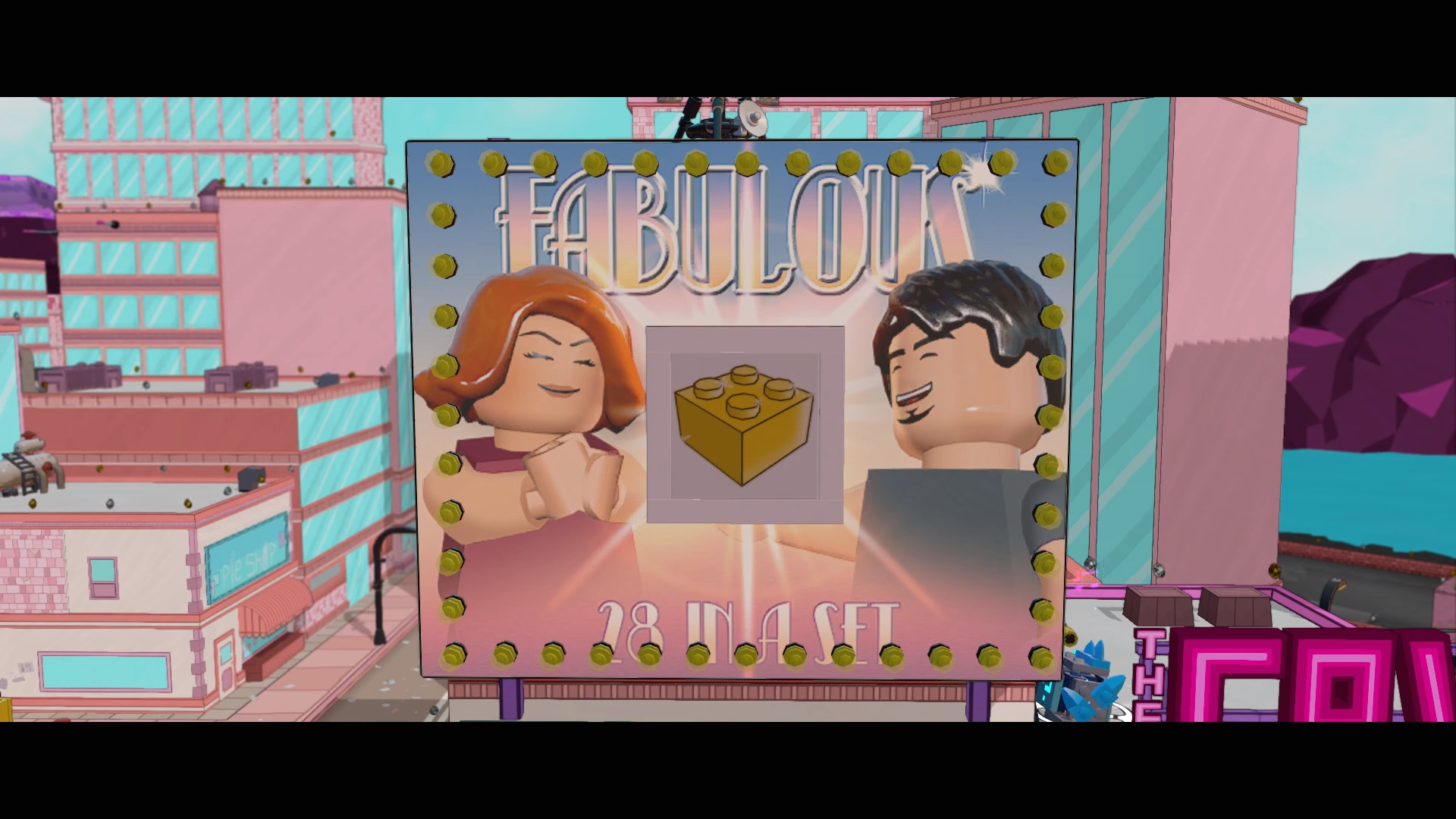 'Fabulous Gold Bricks - 28 in a set' - Teen Titans Go! Adventure World