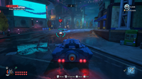 The Batmobile Pursuing Joyriders